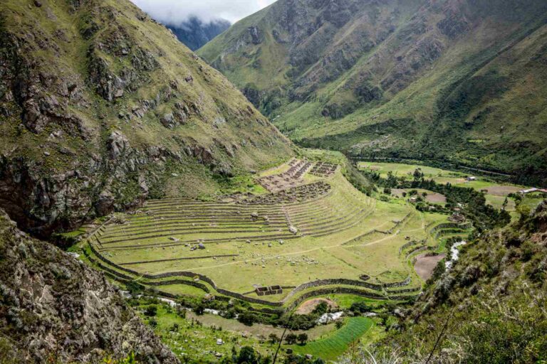 Inca Trail ruins - Patallacta
